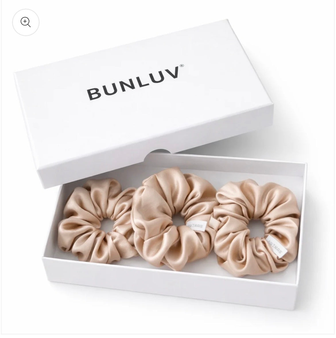 MULBERRY SILK SCRUNCHIE SET – NUDE