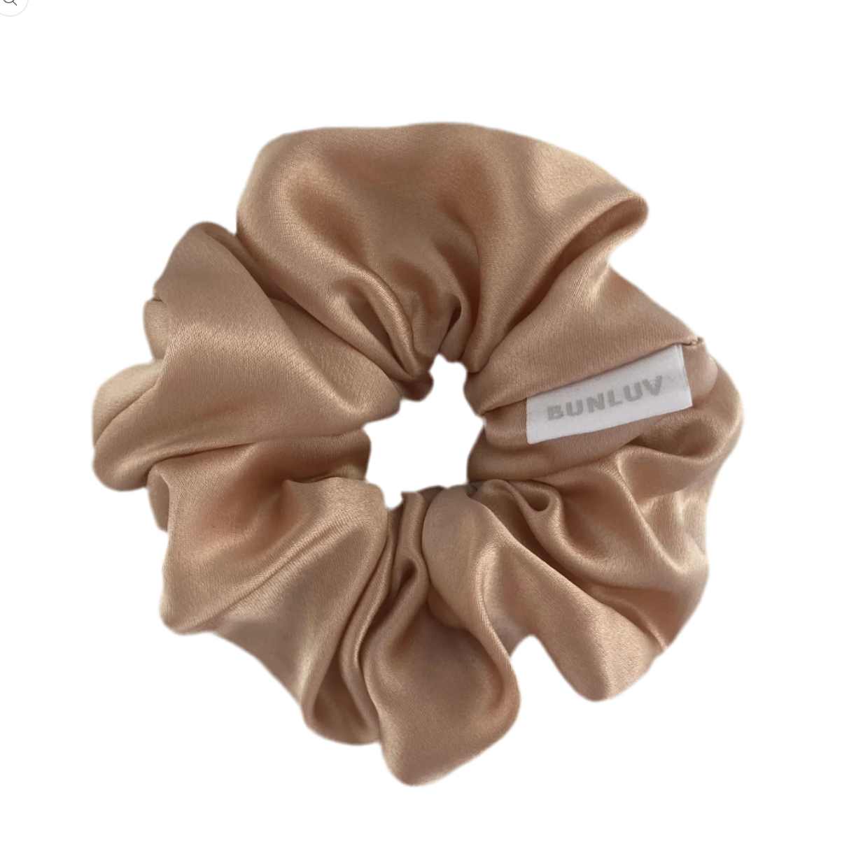 Mulberry Silk Scrunchie – Nude