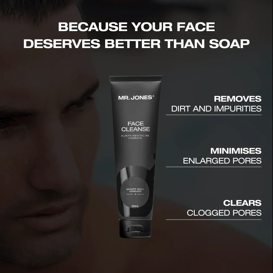 Face Cleanser For Men - MrJones Skincare