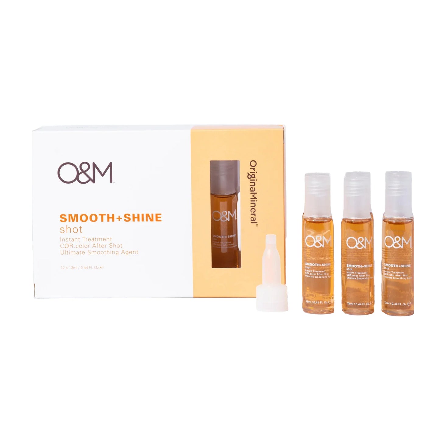 O&M - Smooth + Shine Shot - 12 x 13ml