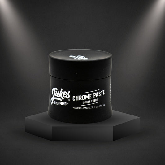 Jukes Grooming Chrome Paste – shine finish, high hold