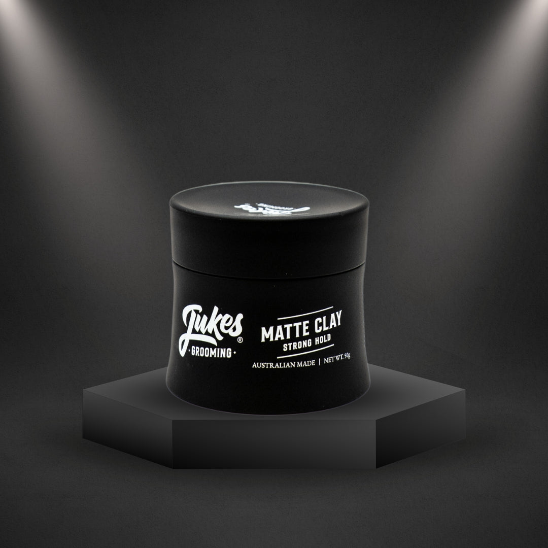 Jukes Grooming Matte Clay – strong hold, matte finish
