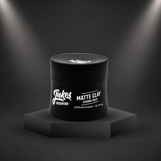 Jukes Grooming Matte Clay – strong hold, matte finish