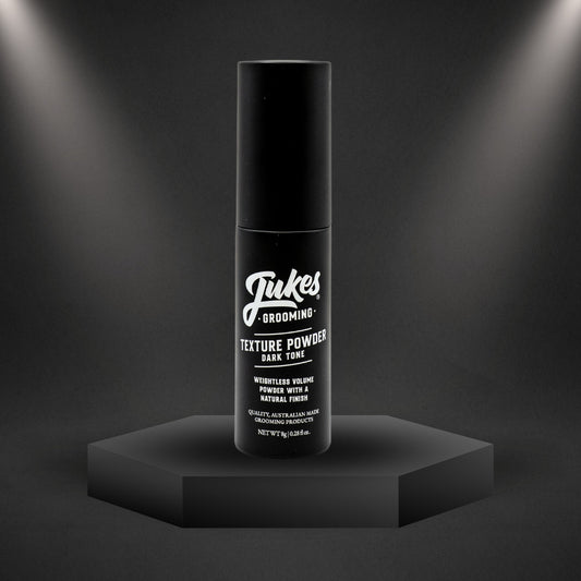 Jukes Grooming Texture Powder – Dark Tone for dark hair